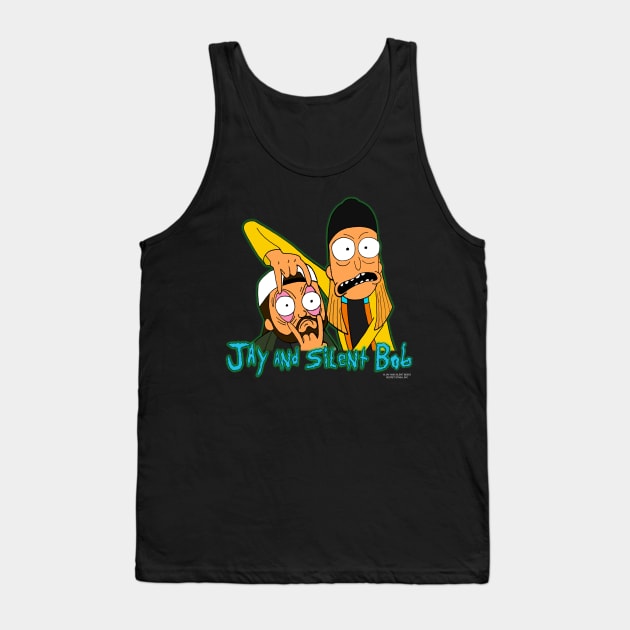 Jay and Silent Bob Tank Top by wyattd